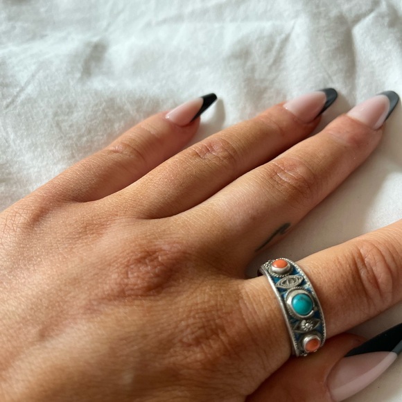 Boho Silver Ring - Picture 3 of 3